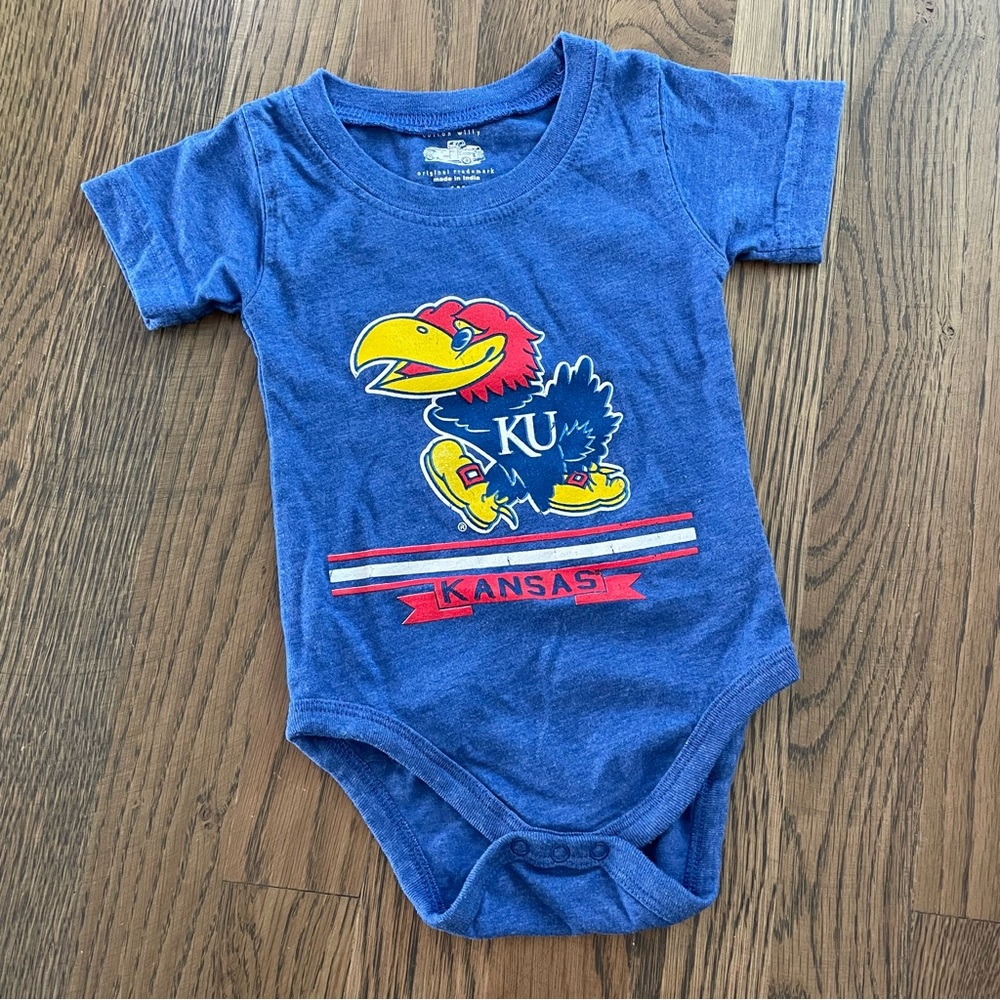 University of Kansas Bodysuit, 6 Months
